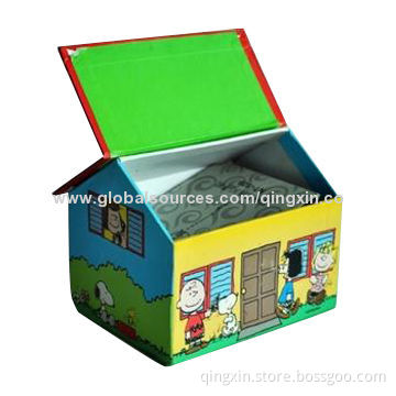House Paper Box with Customized Sizes, Logos and Designs Accepted